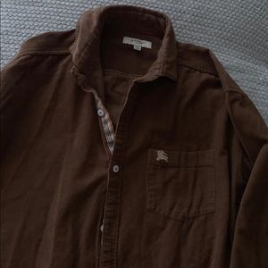 men’s Burberry polo size 2XL